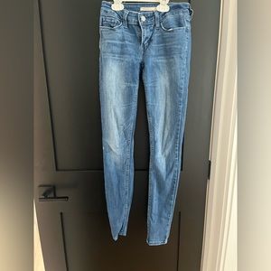 Levi 535 super skinny jeans